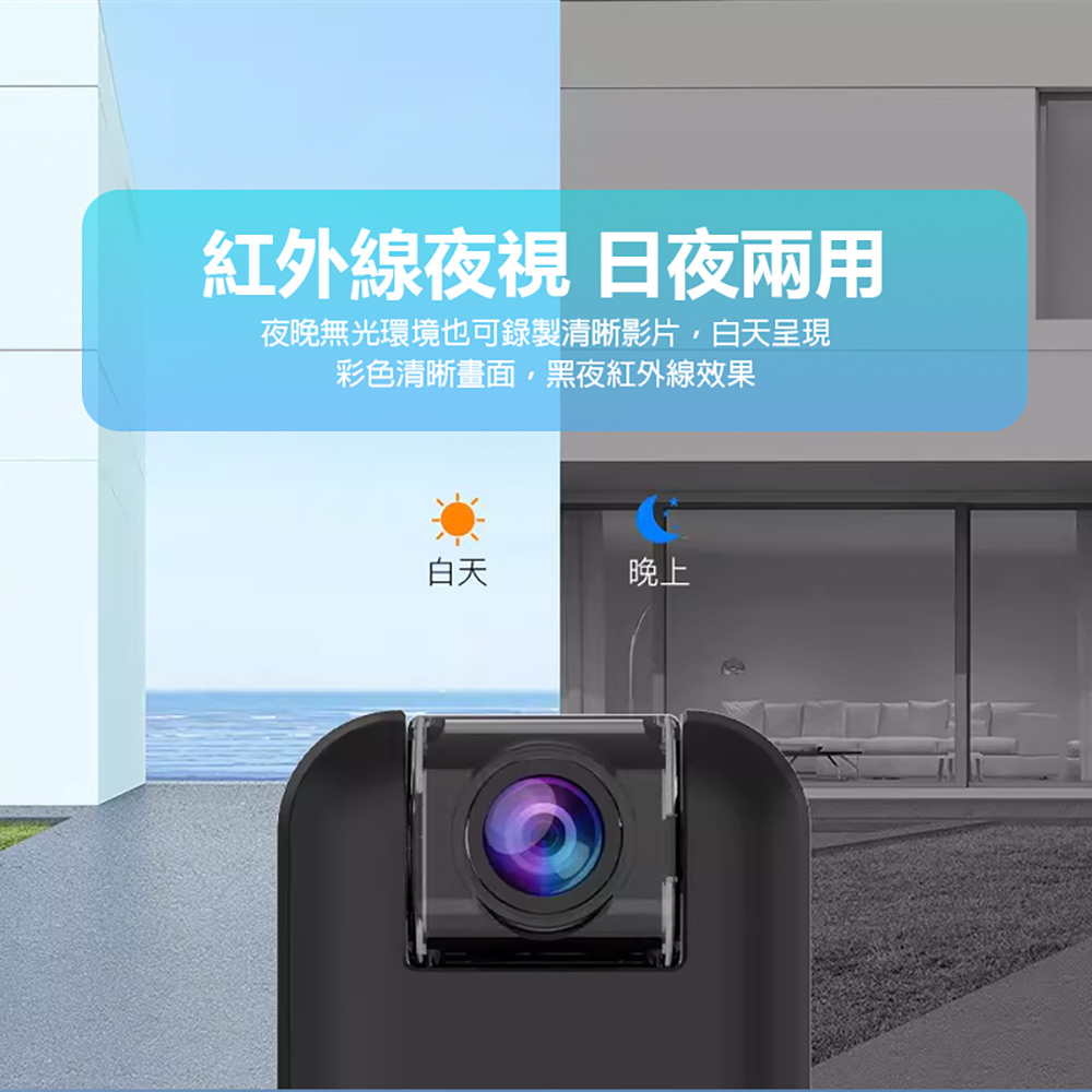 MD-AG13 4G視訊背夾式高畫質攝影機(500萬像素拍照 2K錄影 1.3吋螢幕 視訊通話 支援256G卡)